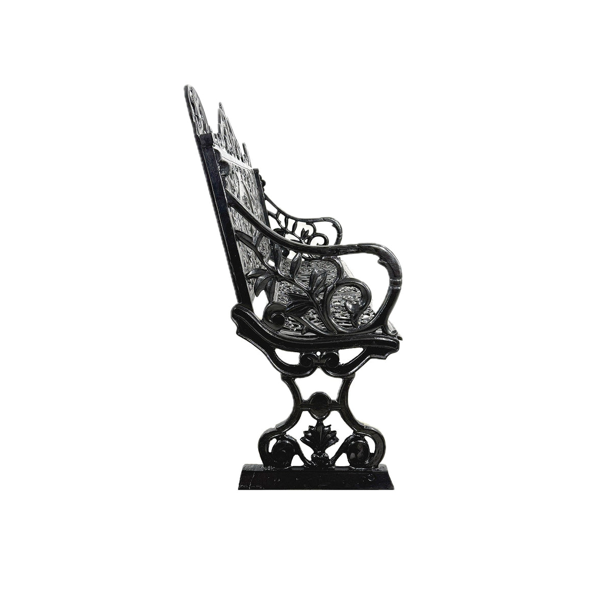 Ornamental Iron Garden Bench