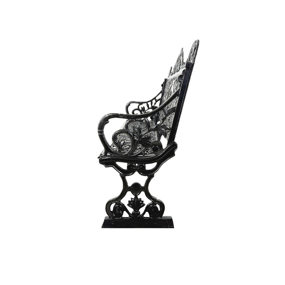Ornamental Iron Garden Bench