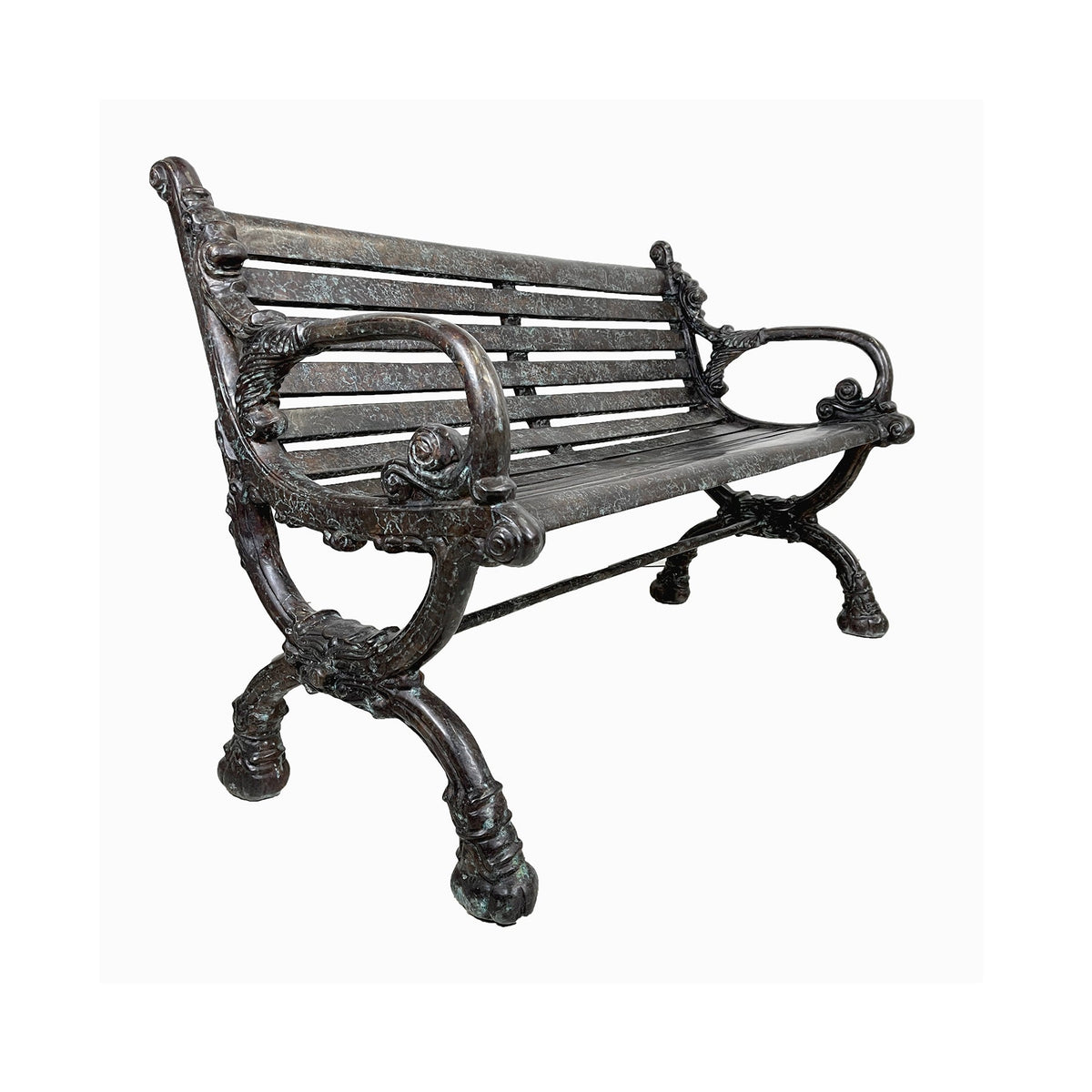 Bronze Garden Bench