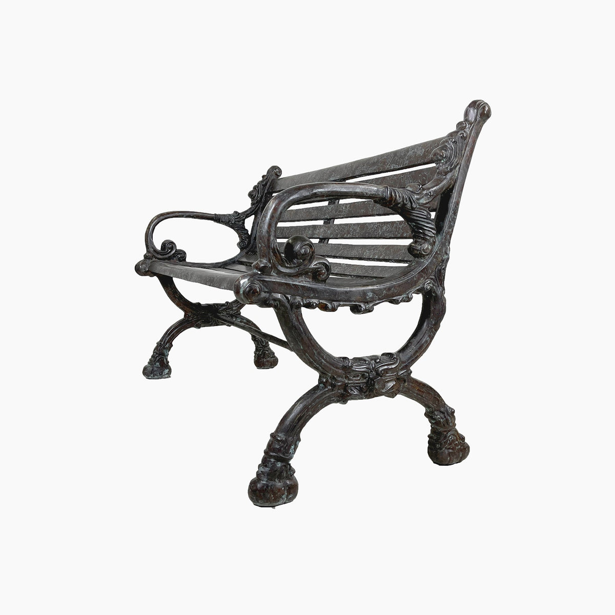 Bronze Garden Bench