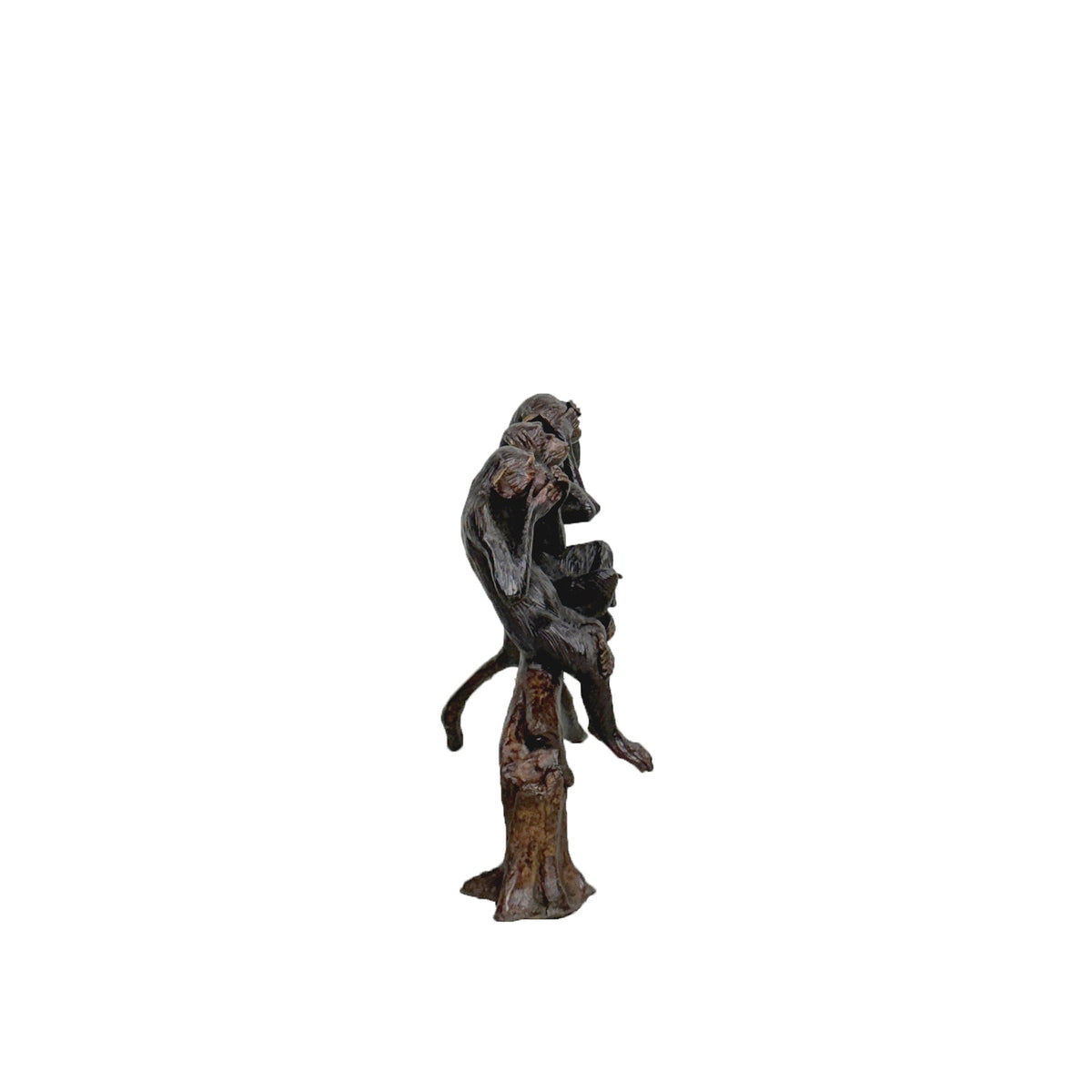 Three Wise Monkeys Table-top Bronze Statue